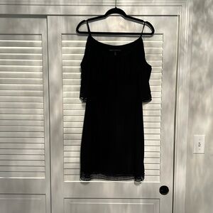 White House black market cold shoulder dress
